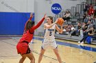 WBBall vs BSU  Wheaton College women's basketball vs Bridgewater State University. - Photo By: KEITH NORDSTROM : Wheaton, basketball